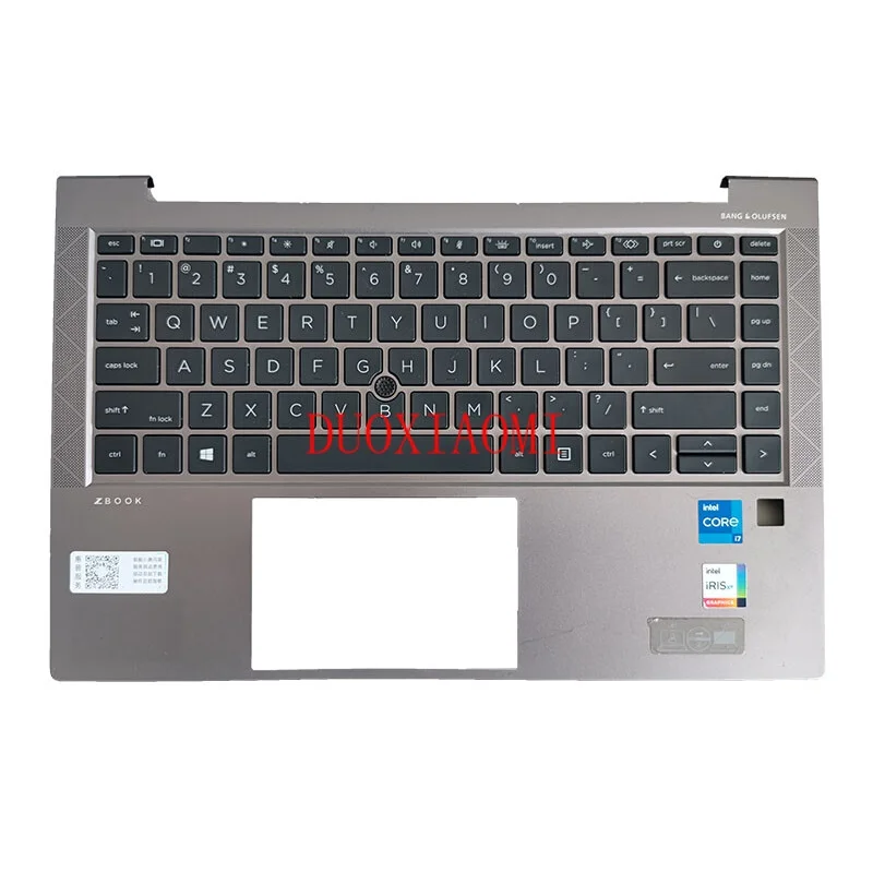 

Original For HP Zbook Firefly 14 G7 G8 Palmrest US Keyboard w/Backlit M36447-001