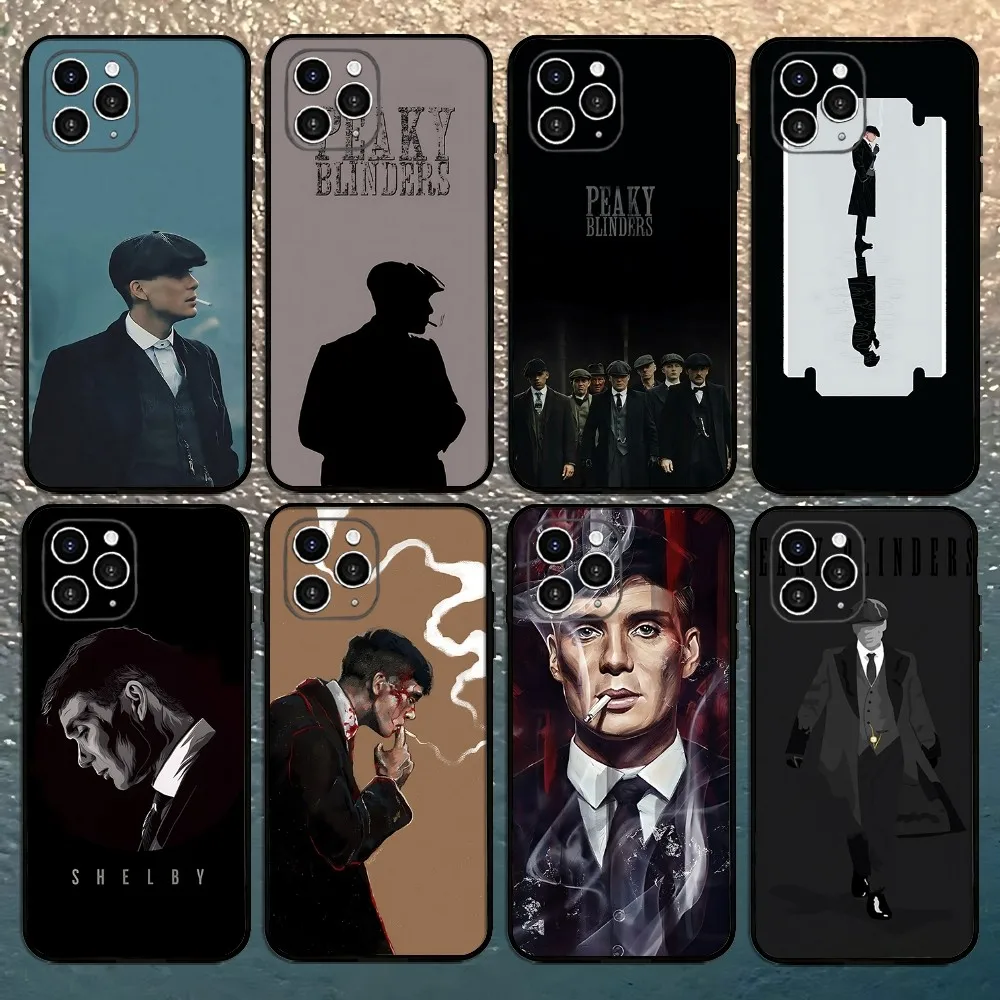 Movie P-Peaky-y-B-Blinders Phone Case For Iphone 16 15 11 13 14 Pro Max 7 8 Plus X Xr Xs Max 12mini Cover Case