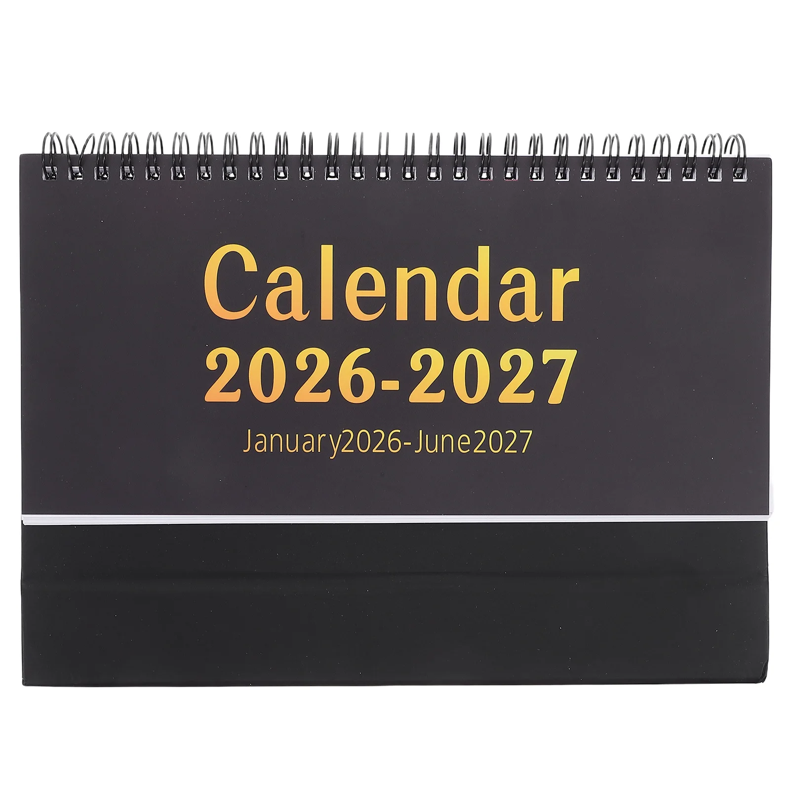 

2026-2027 Monthly Desk Flip Calendar Standing Desktop Planner Office Teacher Supplies Memo Organizer Calendar Paper