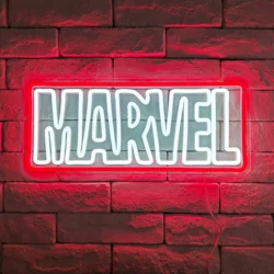 Marvel Neon Led Sign Dimmable Art Logo Acrylic Neon Lights Room Decoration For Bedroom Bar Party Club USB Powered Wall Lamp Gift