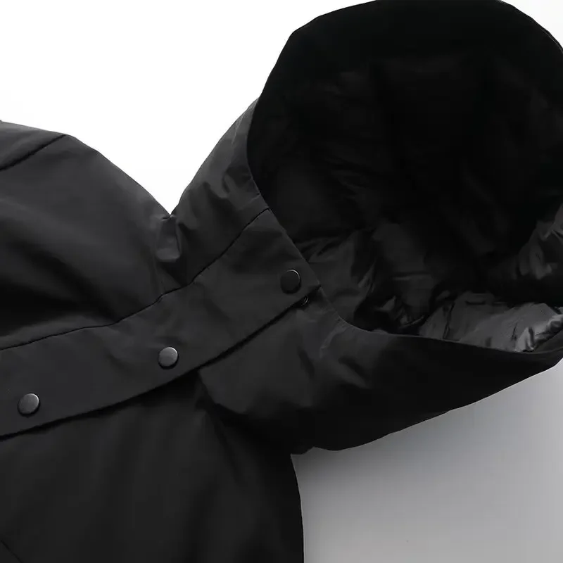 후드 웨이스트 디자인 맞춤형 방풍 및 보온 웨이스트 스톰트루퍼 재킷2025 신상품
