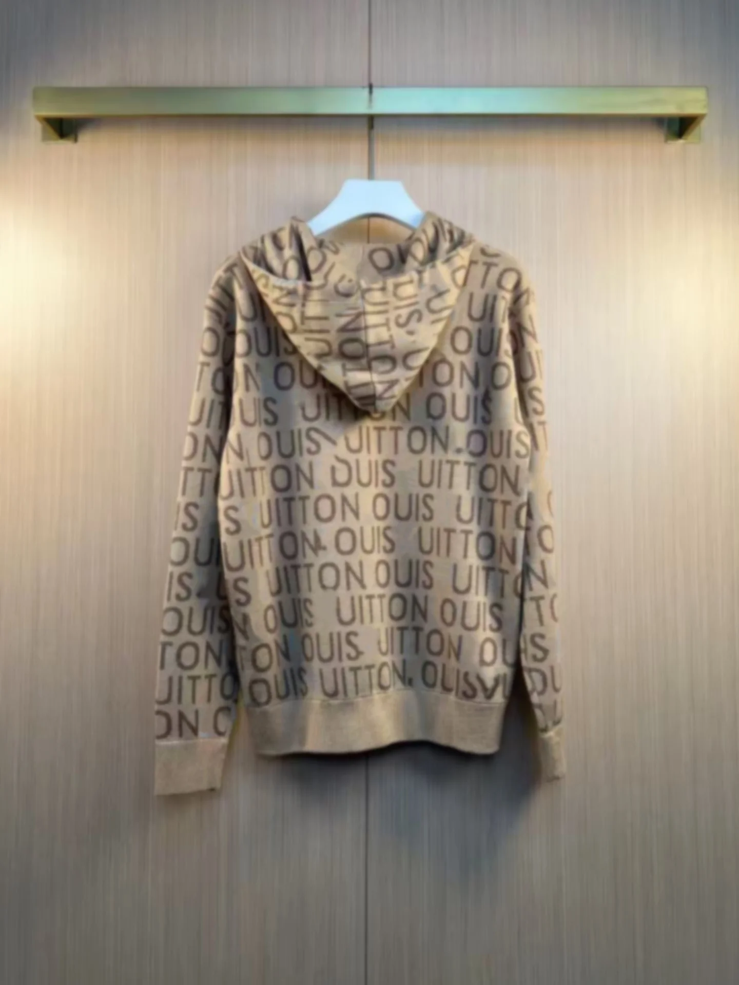 

Повседневный вязаный кардиган с вышивкой букв и цветовыми блоками, высококачественный, из органического хлопка, Balac