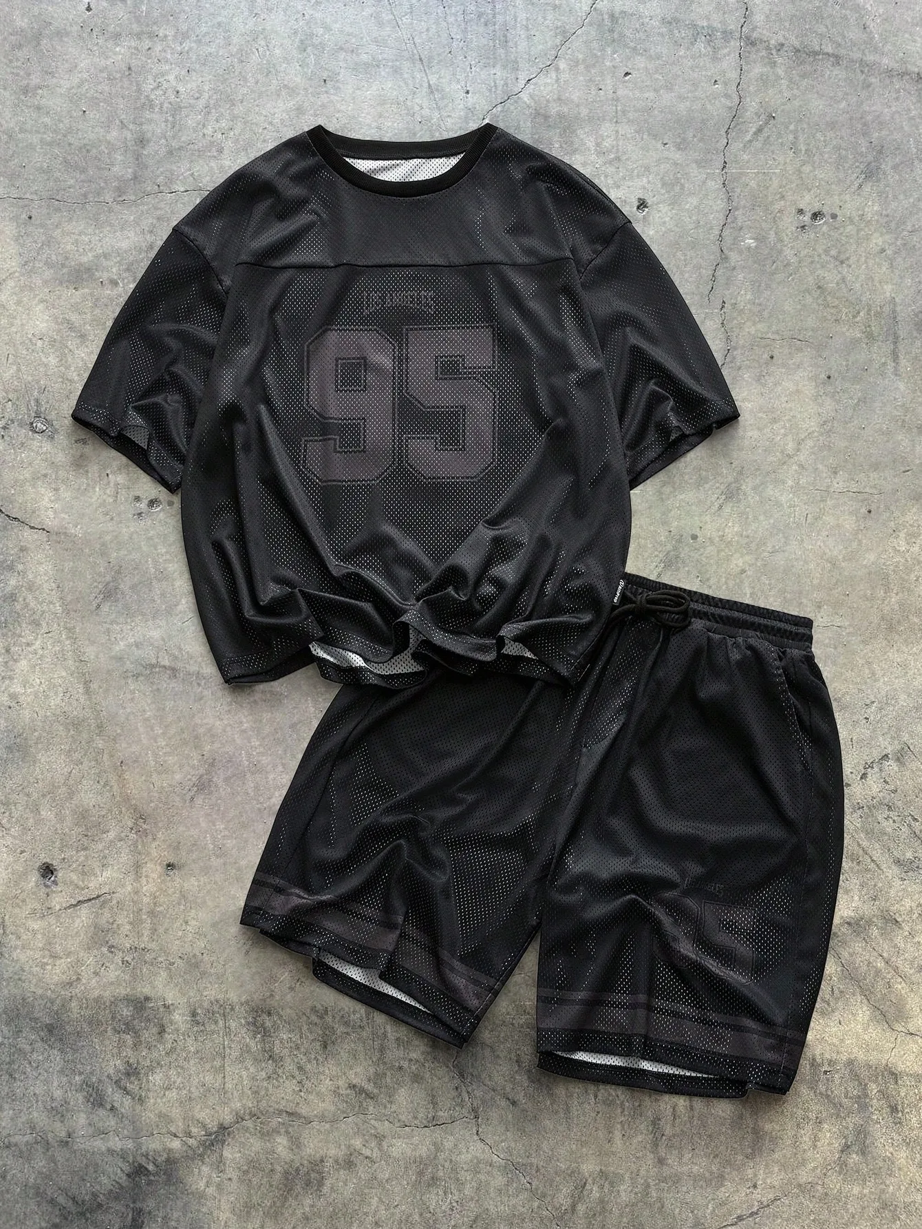 

2026 Summer New Men's Short-Sleeved Shorts Set with 3D Digital Pattern Printing for Street Casual Fashion Comfortable and Soft