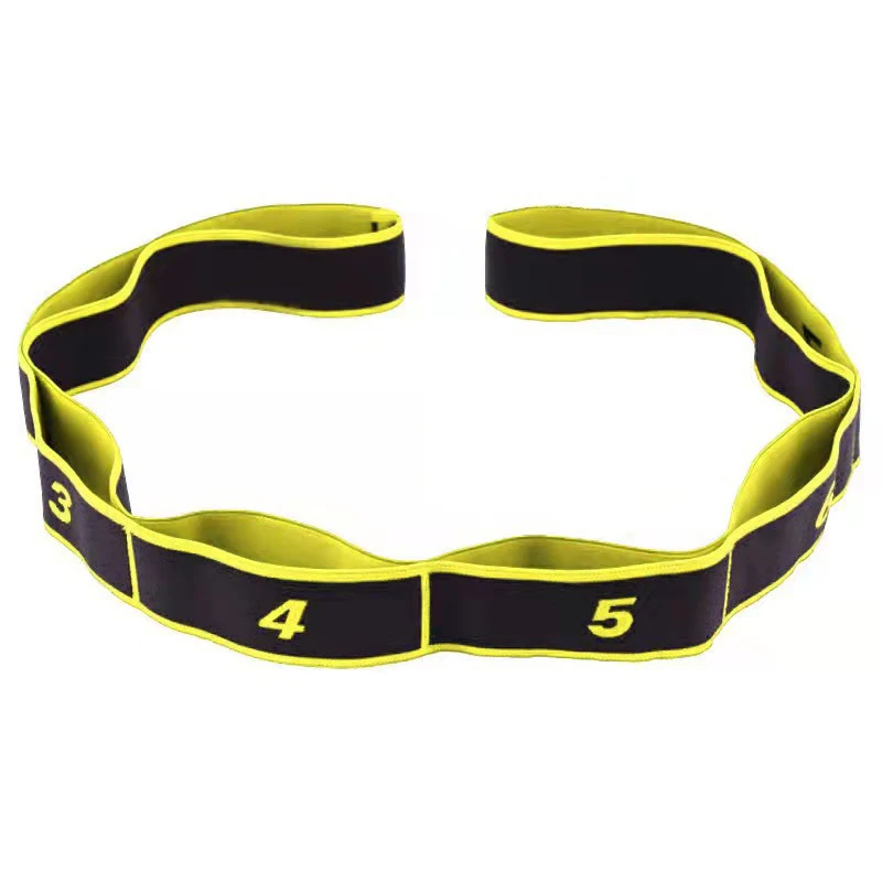 Multi-functional Yoga Pilates Resistance Bands Loop Fitness Exercise Pull Strap Belt Elastic Latin Dance Stretching Bands