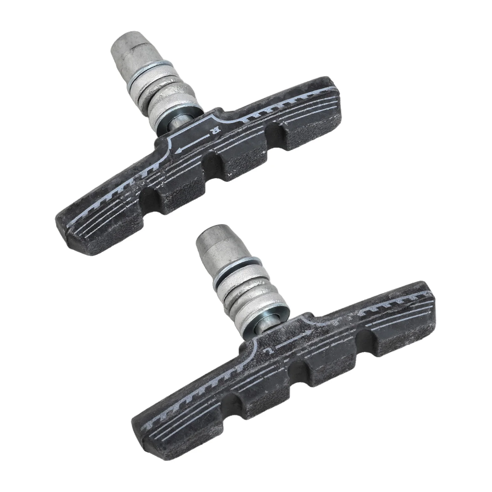 for durable And Practical Outdoor for v Brake Pads Bicycle Temperature Resistance 2 Pcs 75g/pair Accessories Rubber Black