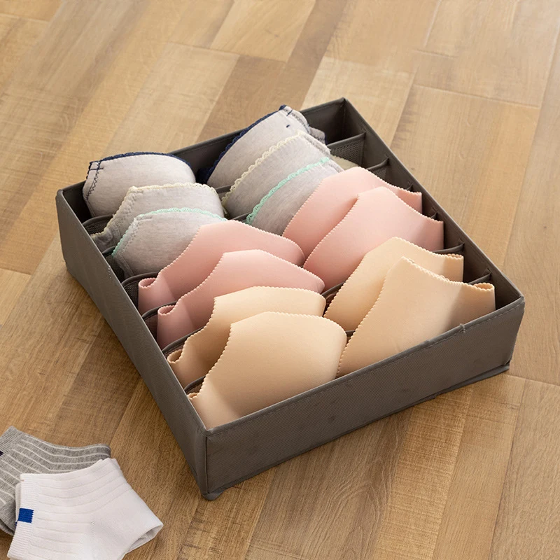 Bra Underwear Drawer Organiser Flodable Drawer Organiser Collapsible Closet Divider Socks Neck Ties Scarves and Handkerchiefs