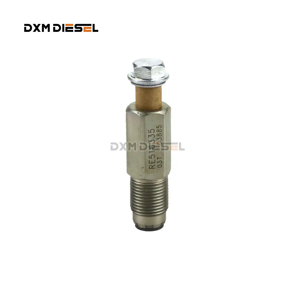 Válvula de alívio da pressão do combustível RE516335, 210K, 210LJ, 310J, 310K, 310SJ, 310SK, 315SJ, 315SK, 410J, 410K, 710J, 710K, novo