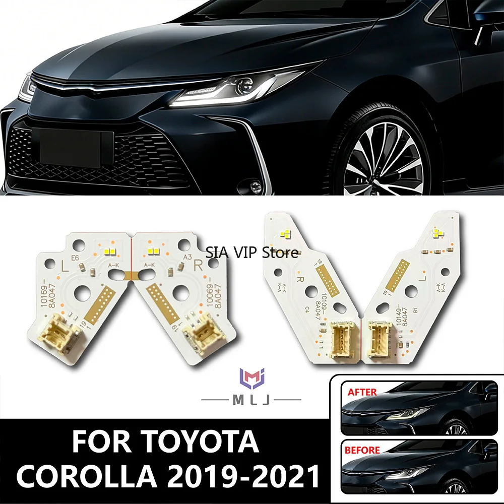 

10109-8A047 10169-8A047 Чип-плата DRL для Toyota Corolla 2019-2021 ALTIS, модуль Angel Eyes, источник света для дневных ходовых огней