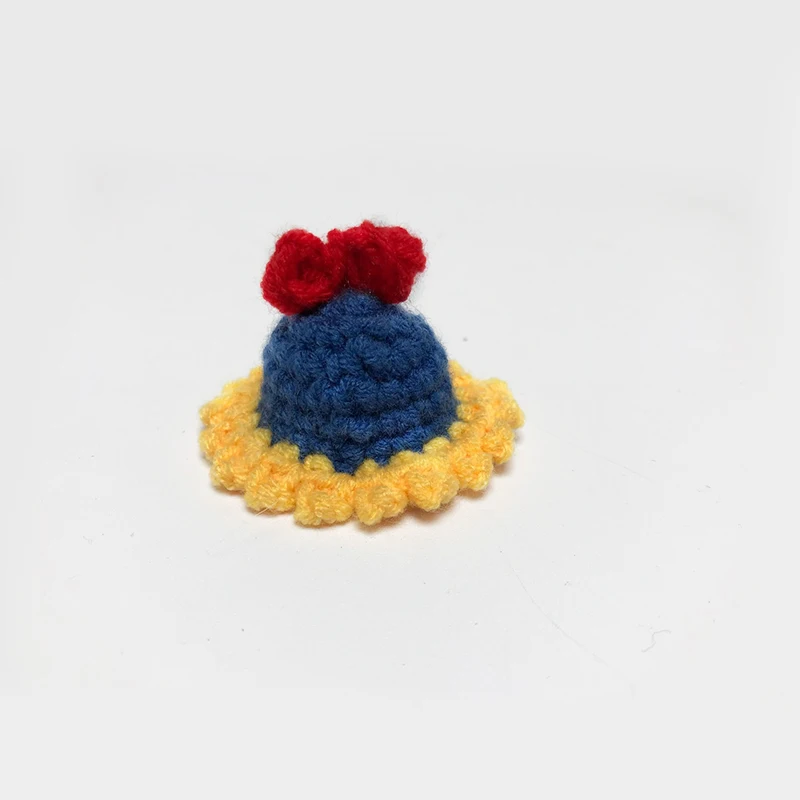Cute Pet Knitted Mini Hat Small Animal Clothing Accessories For Hedgehog Hamsters Hat DIY Hand-Knitted Pet Headdress