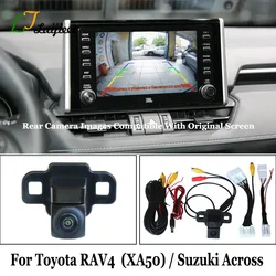 For Toyota RAV4 RAV 4 XA50 Suzuki Across 2019 2020 2021 2022 Original Screen HD Night Vision Car Rear View Reverse Camera Kit