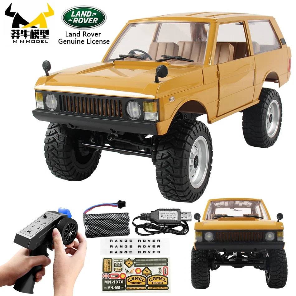 

MN MODEL 1/12 4WD Remote Control Traversal Off-road Car Sports SUV Climbing Truck All Terrain Vehicle Rock Crawler Toy for Adult
