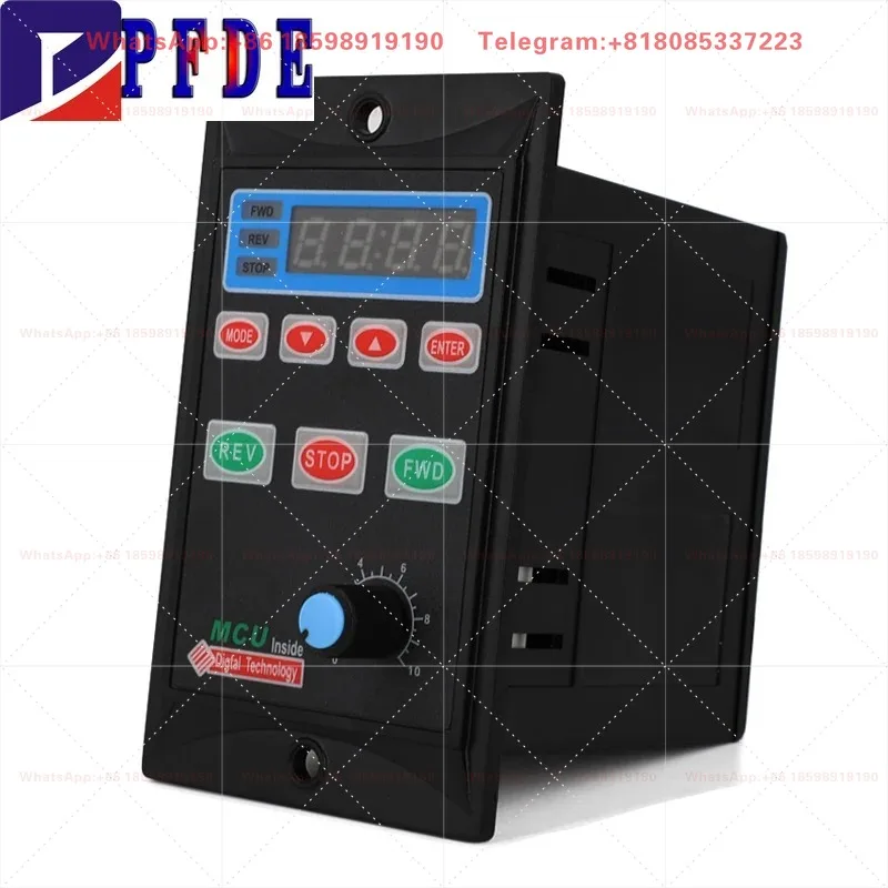 UX-52 Digital Speed Governor with 220V 15W AC Reversible Gear Motor 3RK15GN-C Variable Speed 1:3-1:300 415-5RPM
