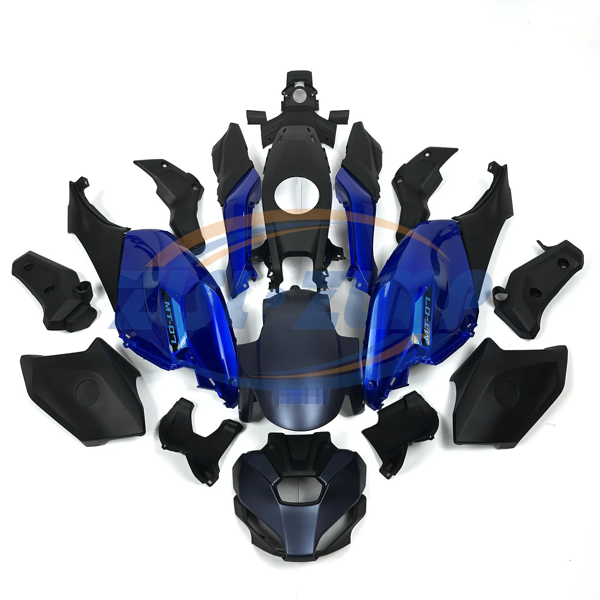 

Для YAMAHA MT-07 2025 комплекты обтекателей для мотоцикла, обтекатели, комплект кузова, литье под давлением из АБС-пластика MT07 2025 MT 07, обтекатель