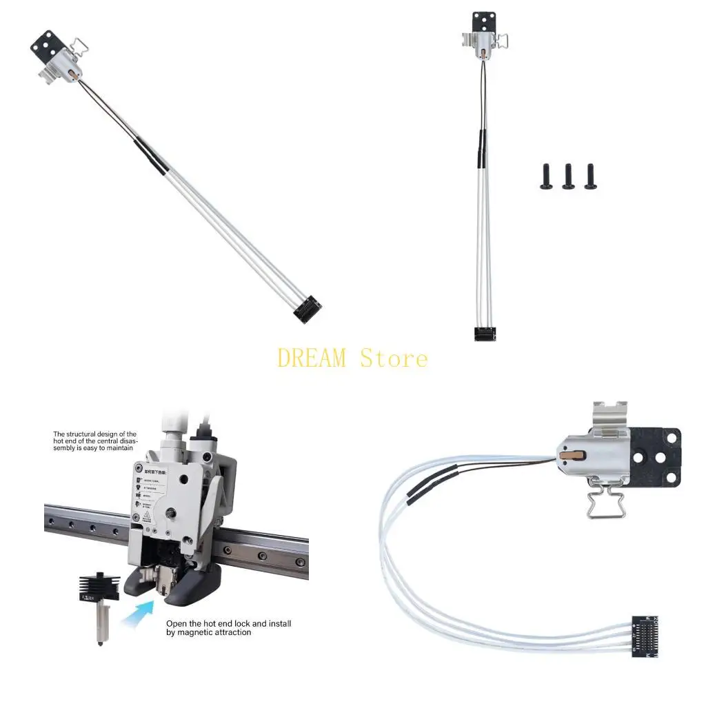 

Модуль сборочного нагрева горячий монтаж с термисторным кабелем для -принтера Easy Установка Hotend Hearter Best Sale