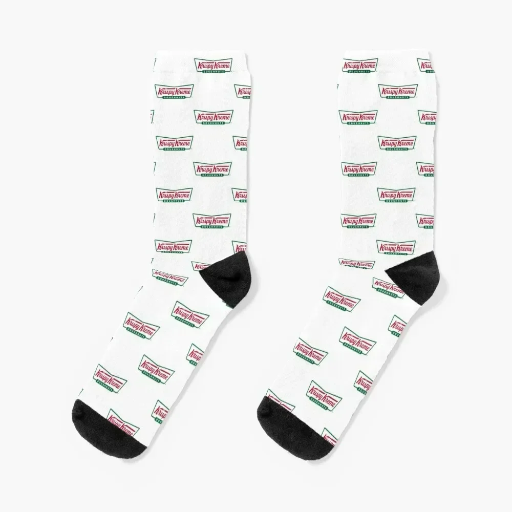 

Krispy Kreme Socks japanese fashion sport cute cartoon Woman Socks Men's