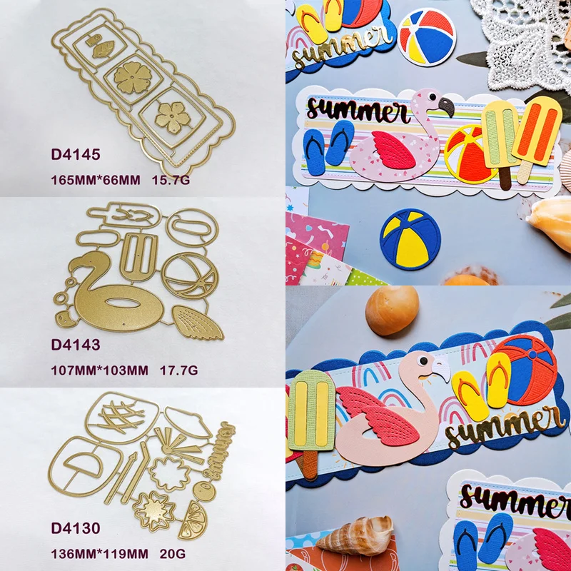 Cross-border exclusive original cutting diesCutting DiesEtched metal cutting diesScrapbooking