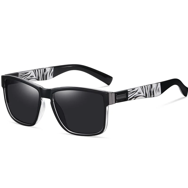 Outdoor Night Vision Lens Myopia Sunglasses Men Polarized Driving Square Prescription Sun Glasses For Man 0 -0.5 -0.75 To -6.0