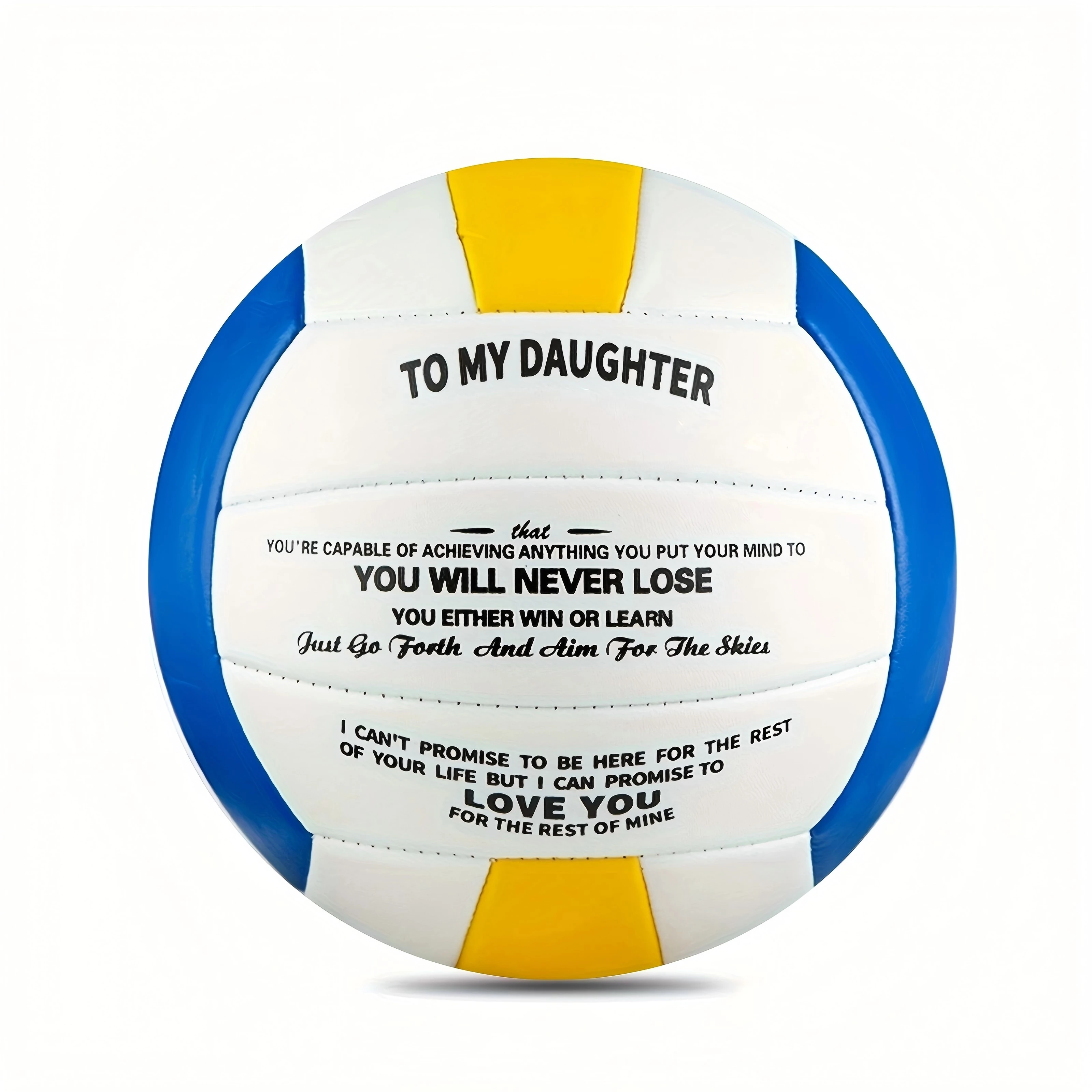 

Volleyball Gifts to Daughters Indoor Outdoor Sports Balls Official Size 5 to My Daughter
