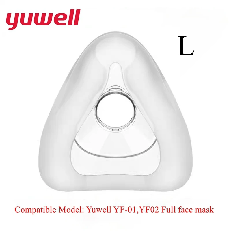 YUWELL CPAP Nasal Mask with Silicone Pad Sleep Apnea Treatment Mouth And Nasal Accessory for Better Respiratory Comfort