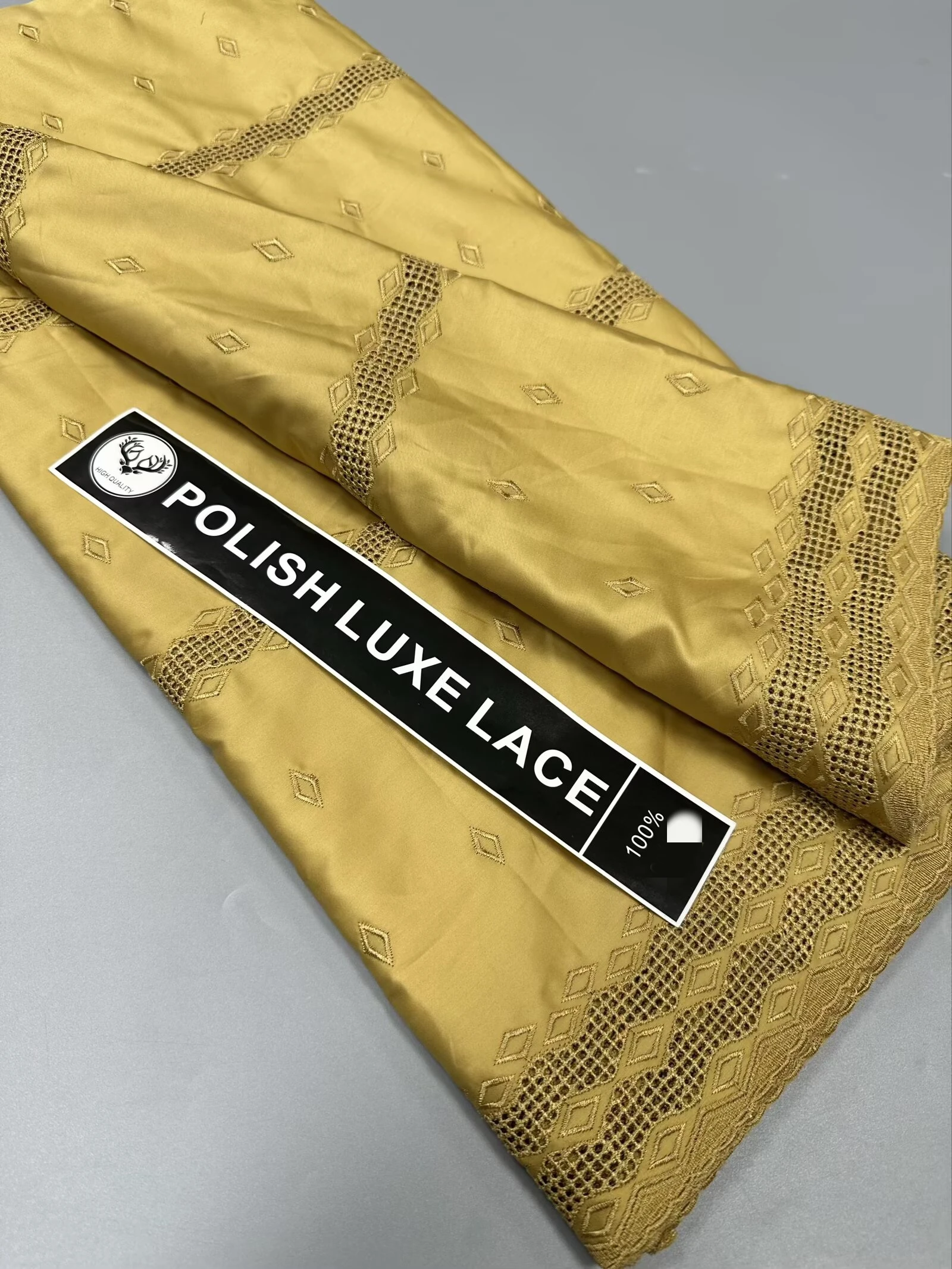 

Soft Egyptian Cotton Lace For Men And Women Polished African Voile Fabric High quality 5 Yards Nigerian Dubai Couple Swiss Sew