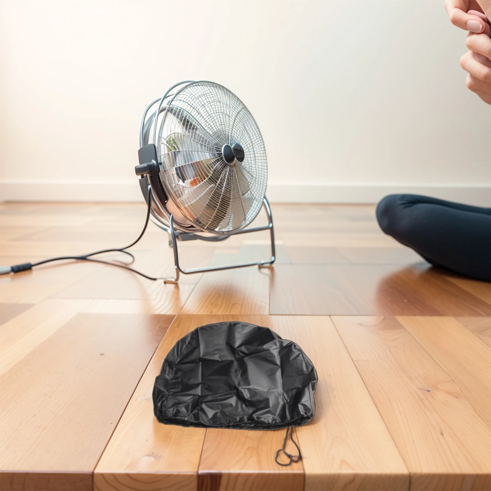 Dustproof Cover Fan Cover Waterproof 210D Oxford Cloth 61*19*61cm Black From Dust Protection Cover New Sunproof