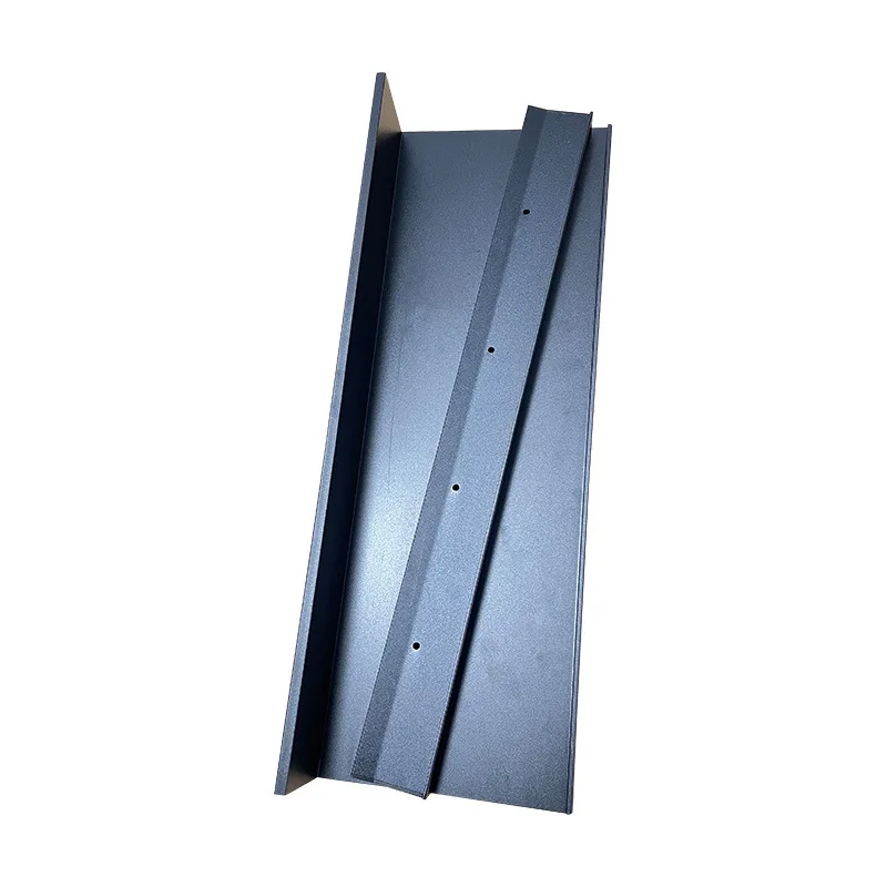 

Creative luminous metal laminate, LED light stand on the wall of the living room study, built-in light aluminum alloy shelf