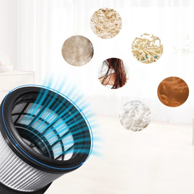 3PCS Vacuum Filter Kit For Shark IZ162H 362H 440H 462H 483H Vacuum Cleaner Accessories Replacement