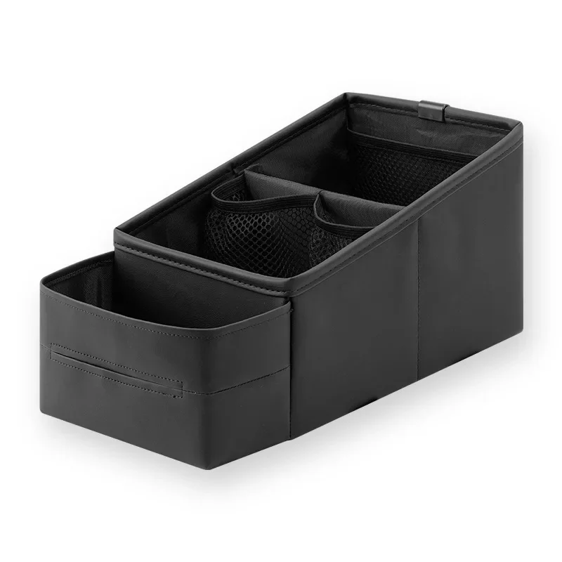 Car armrest box storage box Multifunctional car central control water cup holder tissue box High-end middle storage