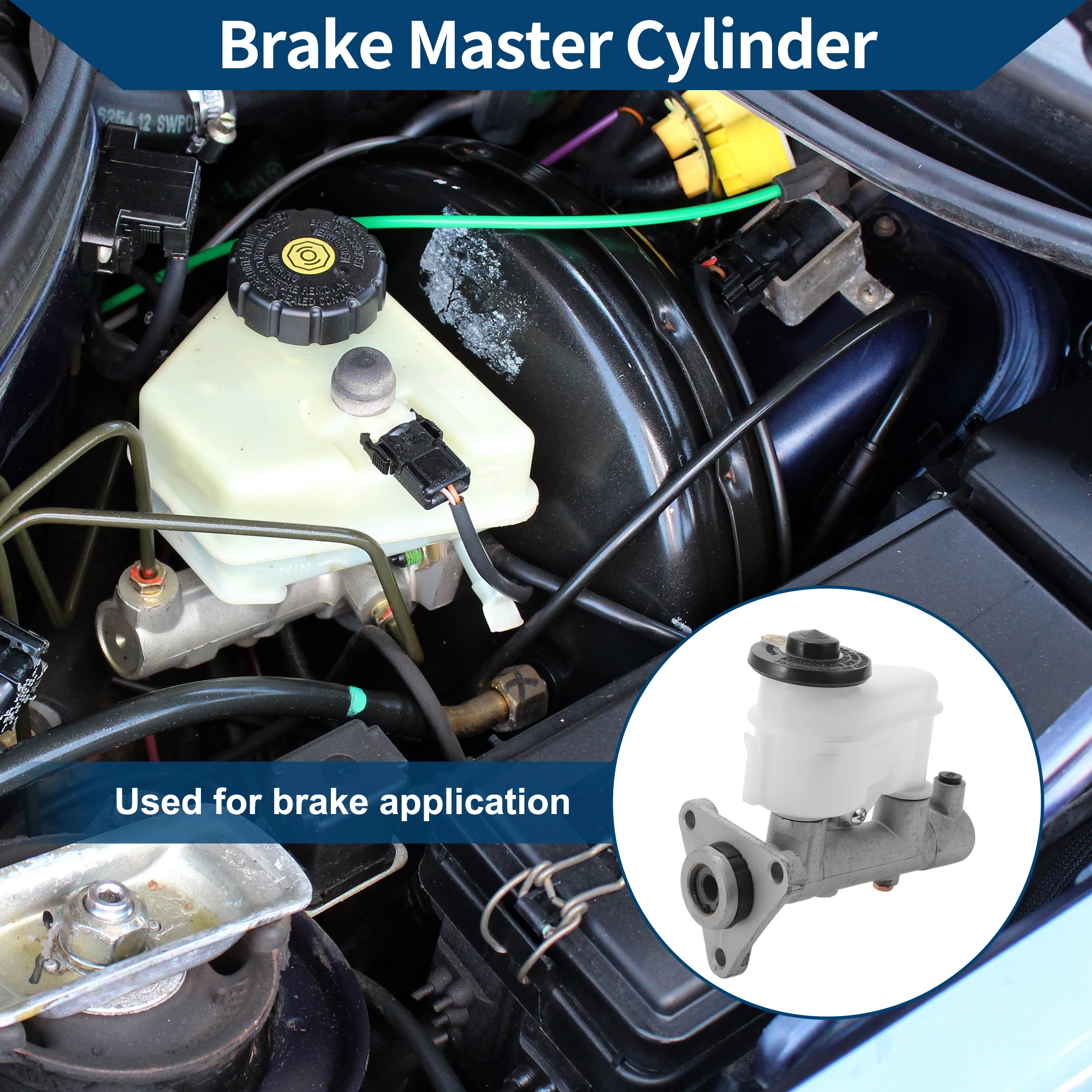 

UXCELL Brake Master Cylinder Reservoir No.4720112680 for Toyota Corolla Saloon 92-97