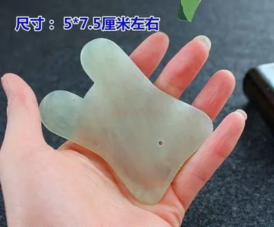 Sand board square shoulder and neck scraping board artifact back special jade flaky body scraping sand board large tool image 5