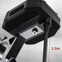 Motorcycle TPMS Tire Pressure Monitoring System Motorcycle Tire Pressure Monitoring Alarm System for Two Wheeled Motorcycle