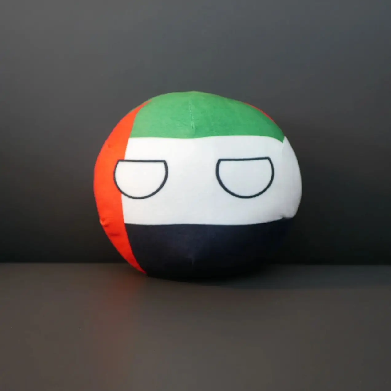 20/10cm The United Arab Emirates Polandball Plush Toy Countryball Stuffed Doll Pendant Home Decoration