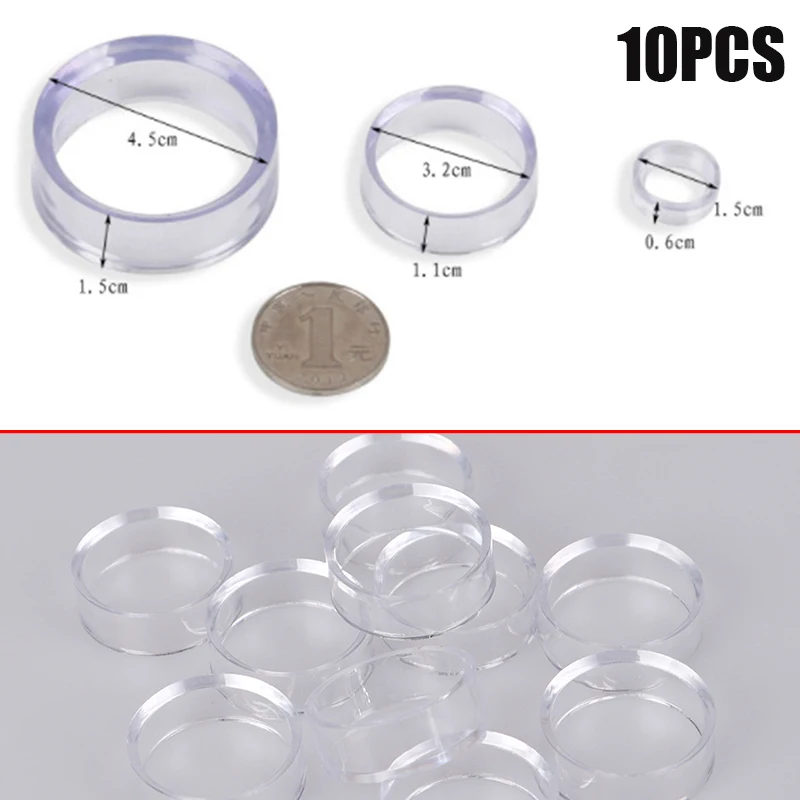 10Pcs Acrylic Clear…