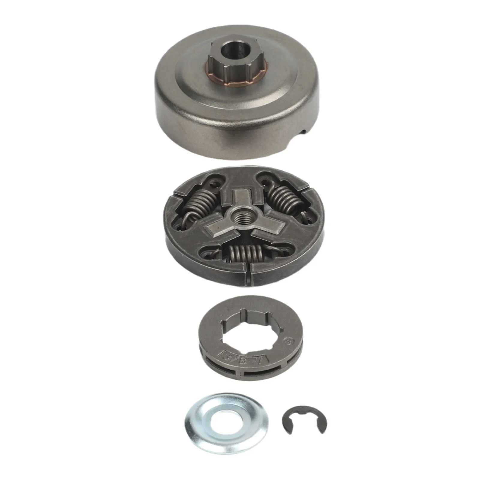 38 Inch Clutch Drum Kit 7T Compatible with For CS310 CS352 CS305S CS340S Chainsaw Models Replacement for Part Number 99944400395