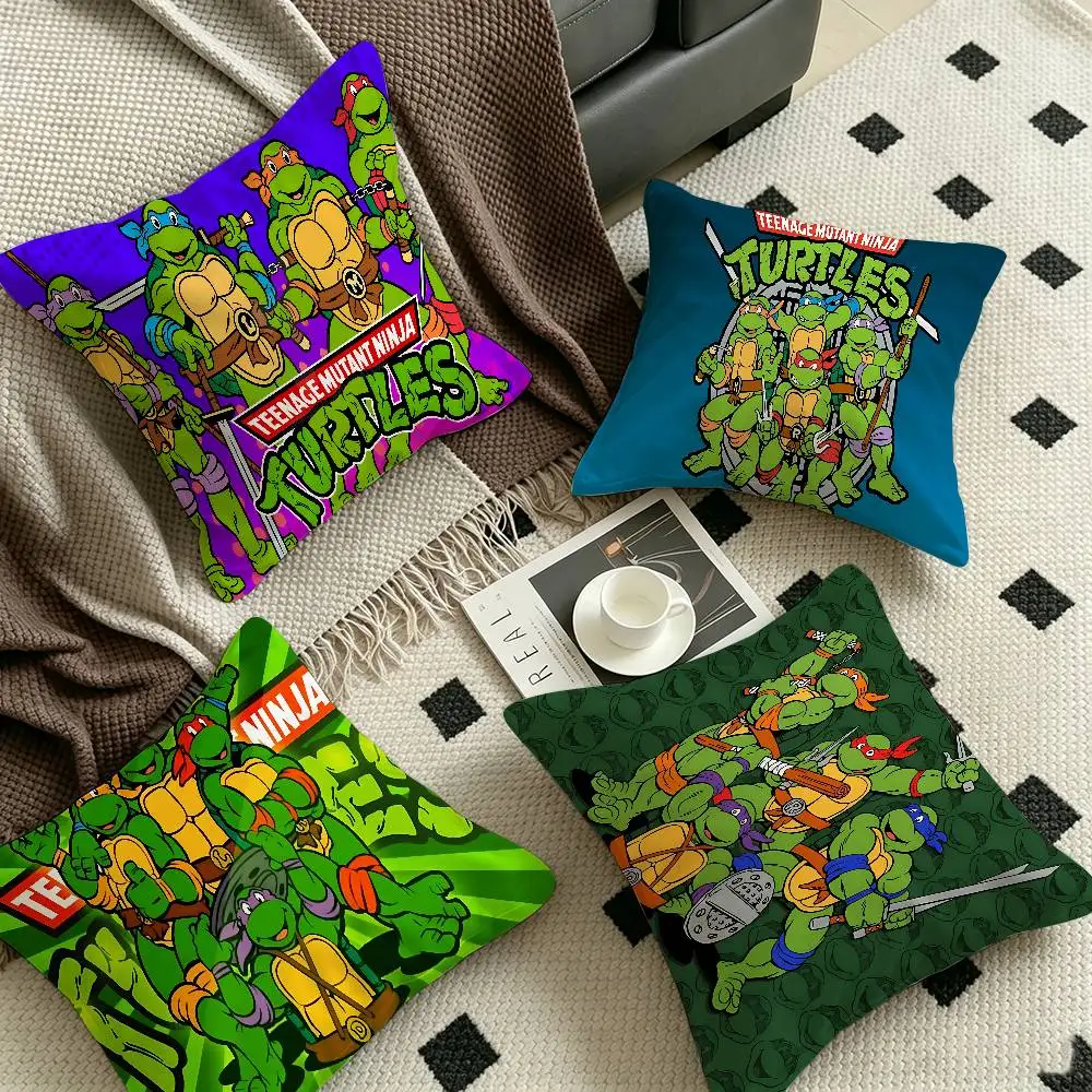 Anime N-Ninja Turtles pillow cover sofa cushion cover home room decoration children gift