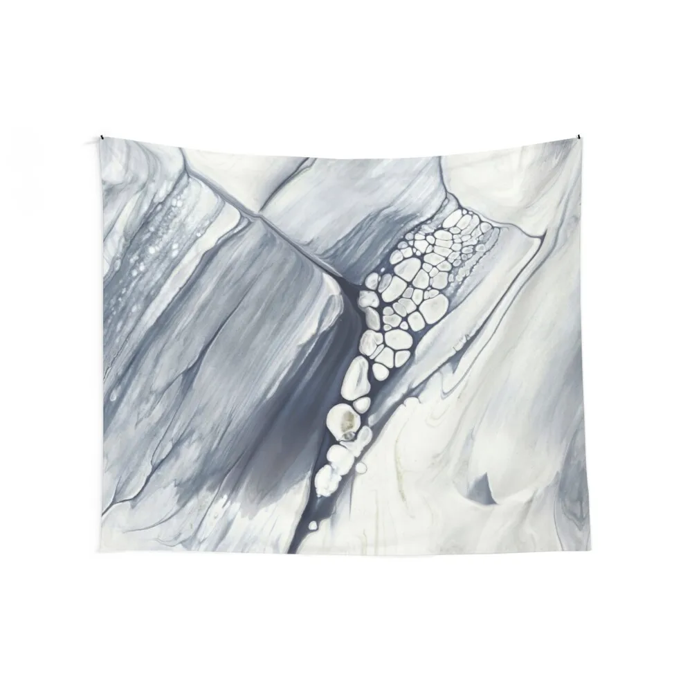 Niagara Falls, Abstract Fluid Painting Tapestry Decoration Aesthetic Bedroom Decor Tapestry