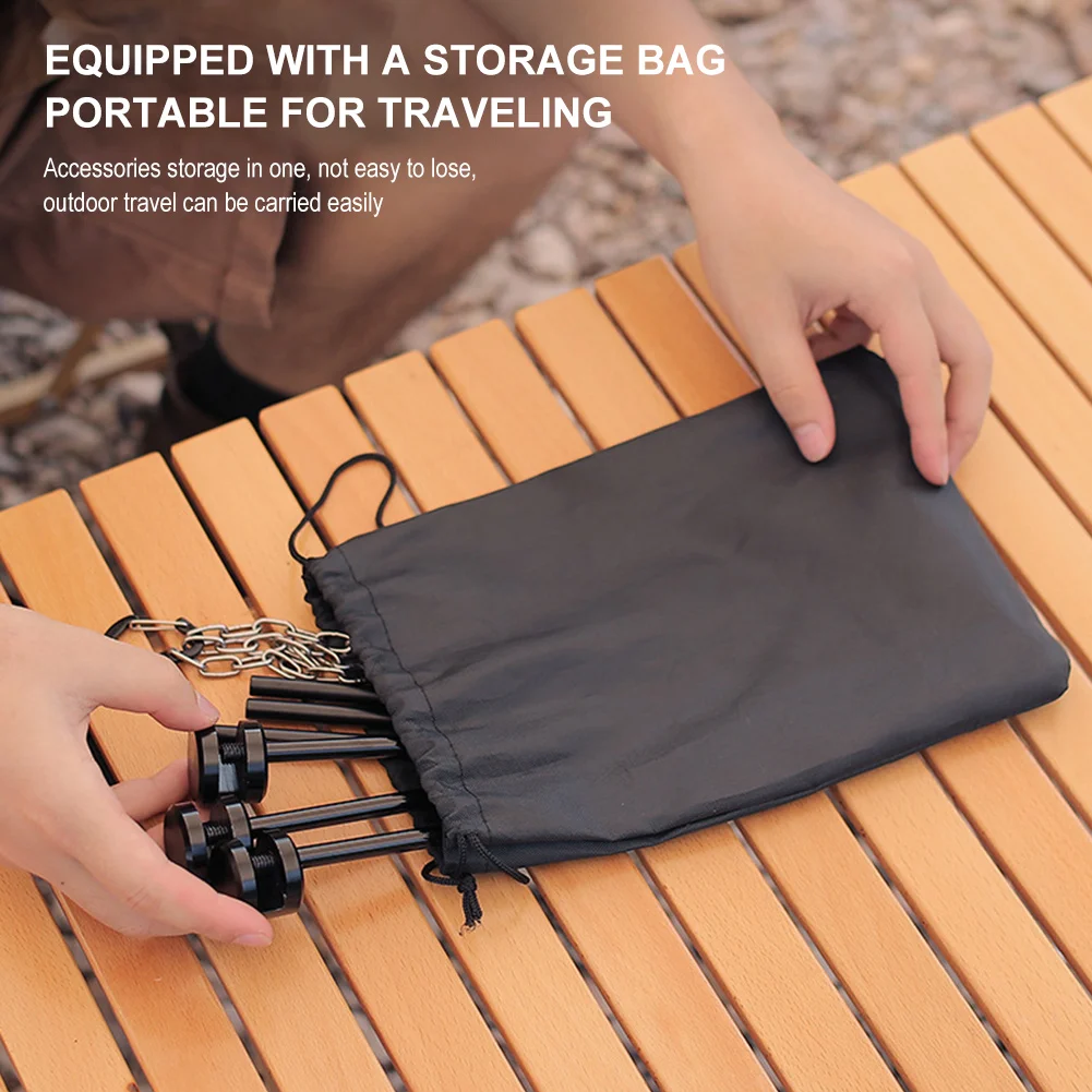 

Многофункциональная металлическая подставка для гриля - портативный регулируемый держатель для сковороды с цепью для кемпинга на природе