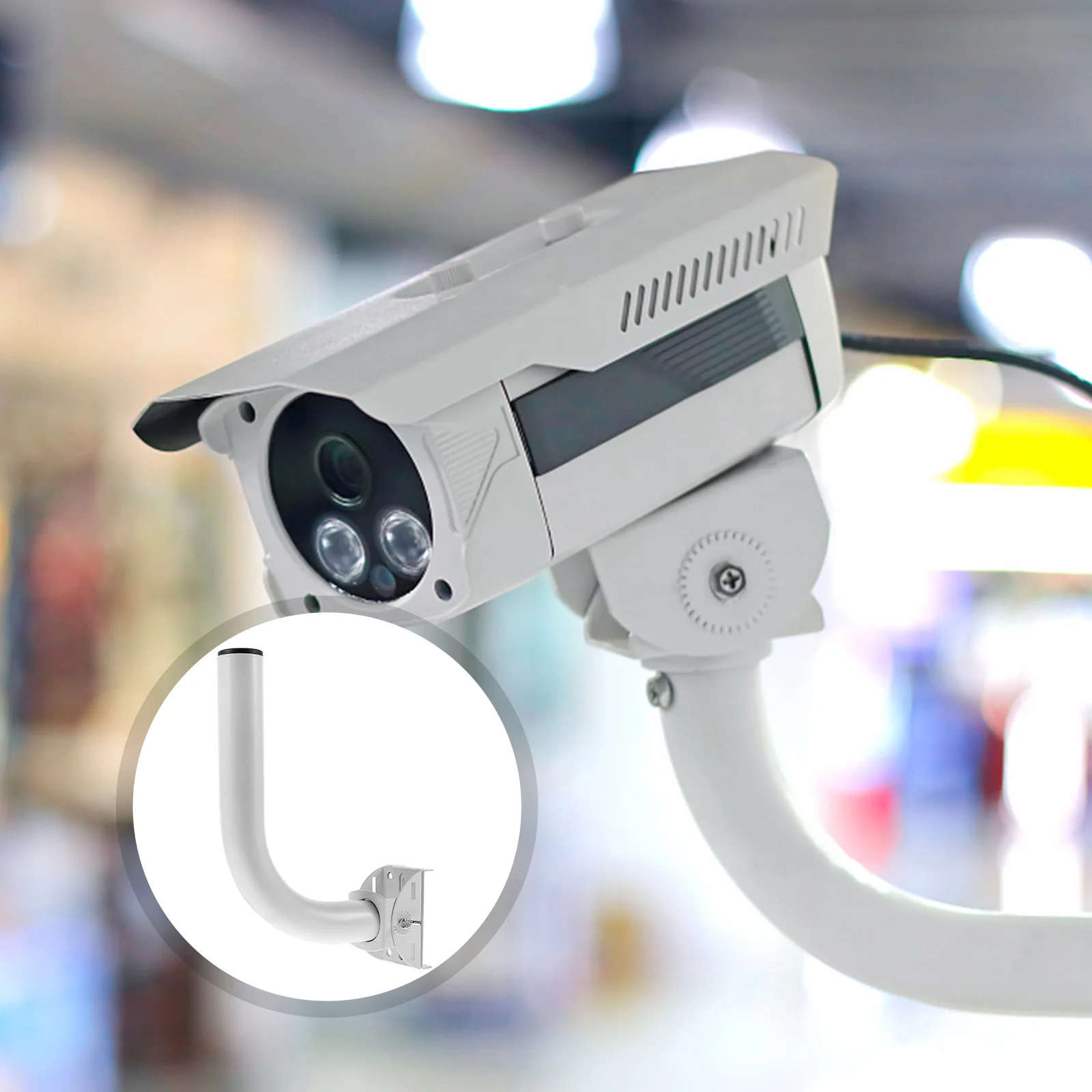 

Wireless Bridge Bracket Antenna Mount Pole for Outdoor Wall Mount AdjustableBracket Stainless Steel Installation