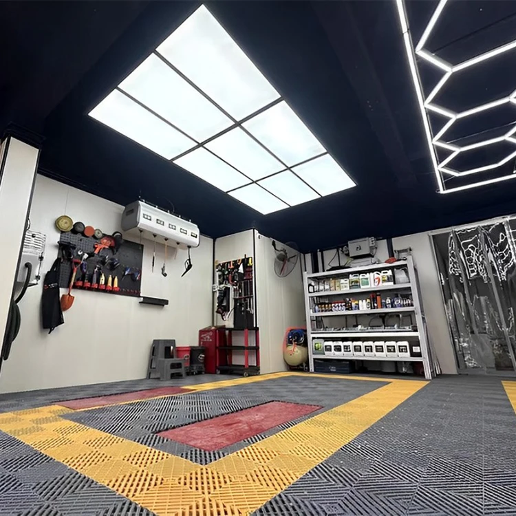 Factory-Sold Panel LED Light Car Detailing Ceiling Lights for Auto Workshop & Shop Garage Working Lamp