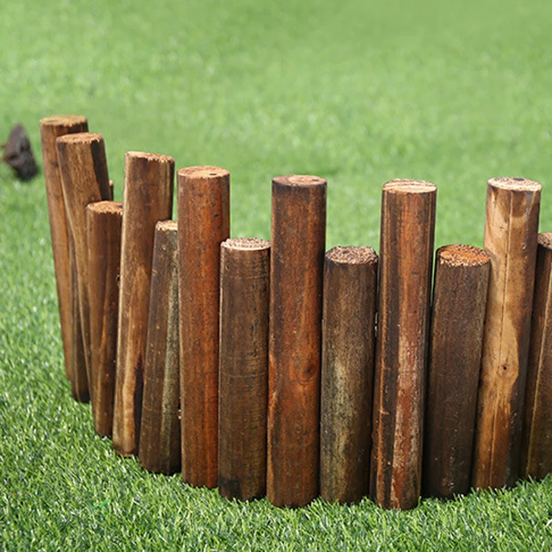Clôture en bois pour jardin extérieur, séparation décorative
