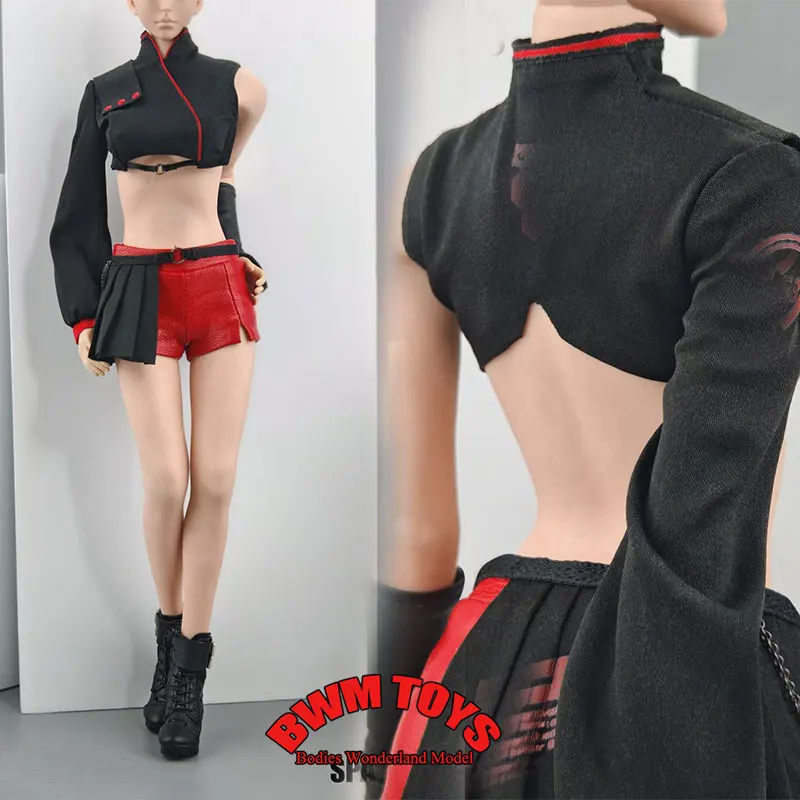 

SPARKS TOYS SPA-003 1/6 Scale Female Soldier Hot Sexy Functional Style Short Tops Skirts Clothes Set For 12'' Action Figure Doll