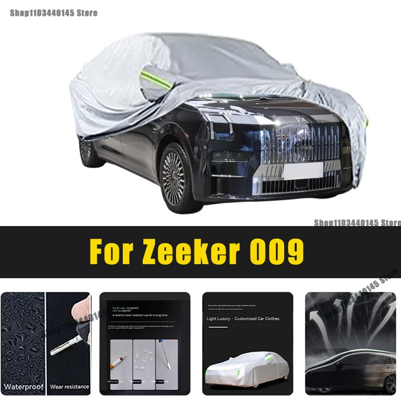 

Full Car Covers Outdoor Sun UV Protection Dust Rain Snow Oxford cover Protective For Zeeker 009 Accessories car umbrella