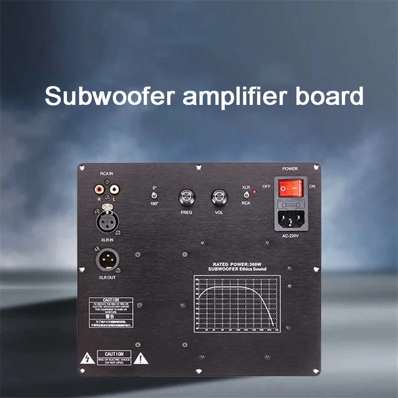 TPA3255 디지털 서브우퍼 액티브 스피커 AC220V 고출력 밸런스드 HIFI 앰프 보드 20Hz-200Hz