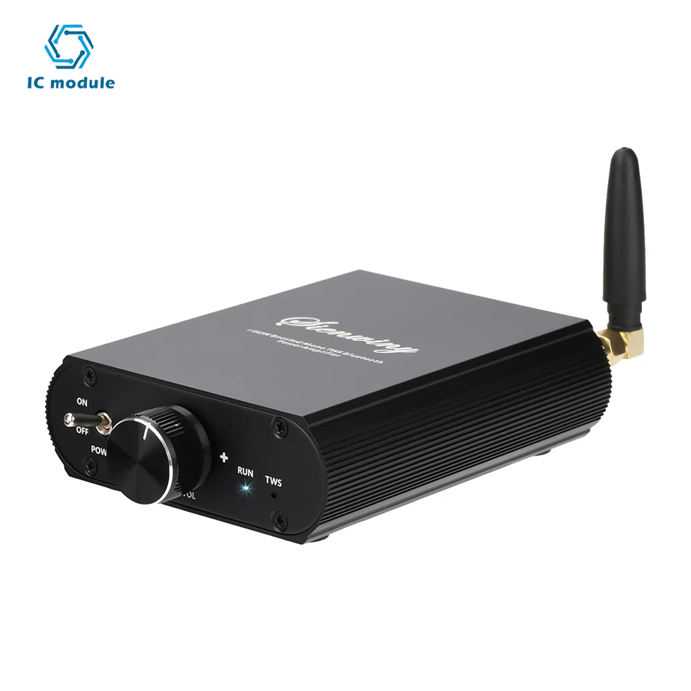 

DC12-24V YS-T100W BT 5.3 TWS BT Усилитель 100 Вт Моноусилитель Плата TPA3116 Чип с повышением и управлением через приложение для улицы/ПК ЕС/США