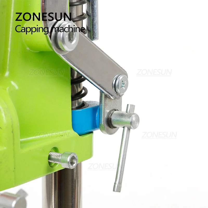 ZONESUN Tabletop Electric Bottle Capper Screw Cap Sealer Packing Tool for Plastic Thread Closure Lid Cosmetics Beverage ZS-XG80W