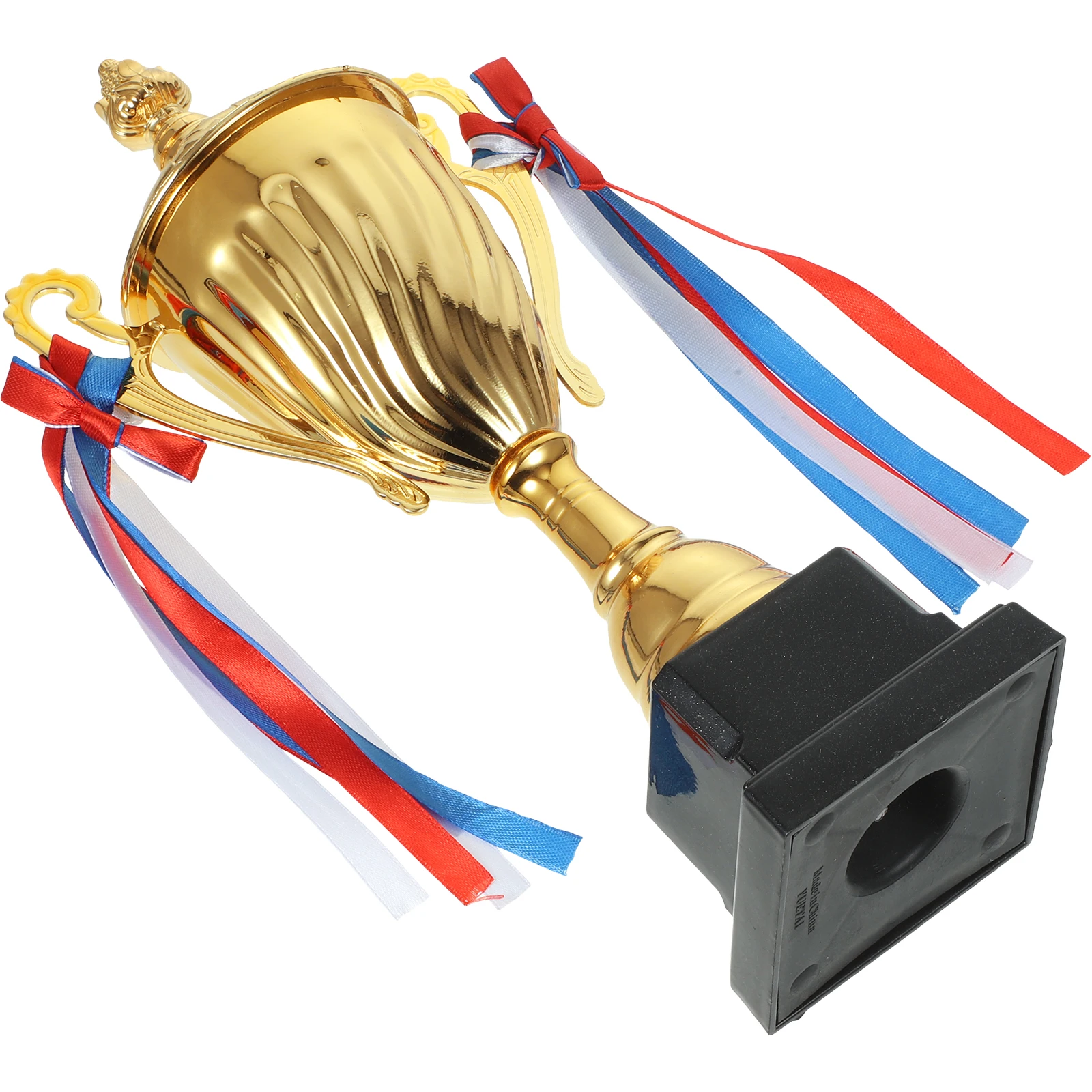 

1pc Metal Golden Black Base Sports Award School Basketball Trophy Ceremony Competition Event Basketball Trophy