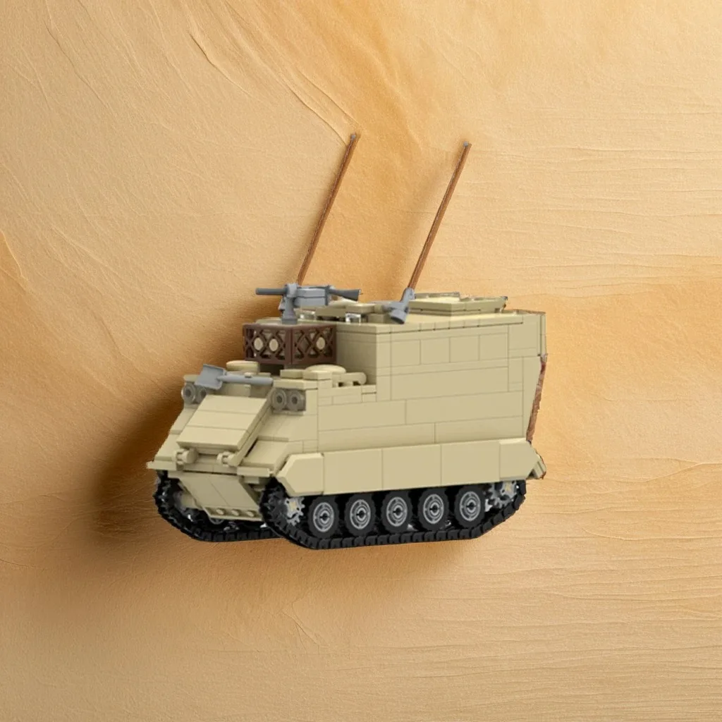 

470Pcs M577 MOC Aliener Series Armored Personnel Carrier Education Building diy Blocks Birthday Toys Gift