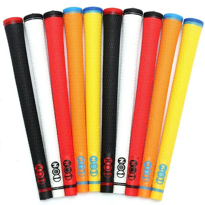 10Pcs/Set Golf Driver Wood Iron Grips Rubber Colors For Choice Club Grips Driver Clubs Golf Grips Free Shipping