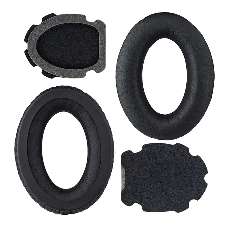 Replacement Earpads For Bose Aviation Headset X A10 A20 Headphones Ear Pads Cushion Soft Leather Memory Sponge Cover Earmuffs