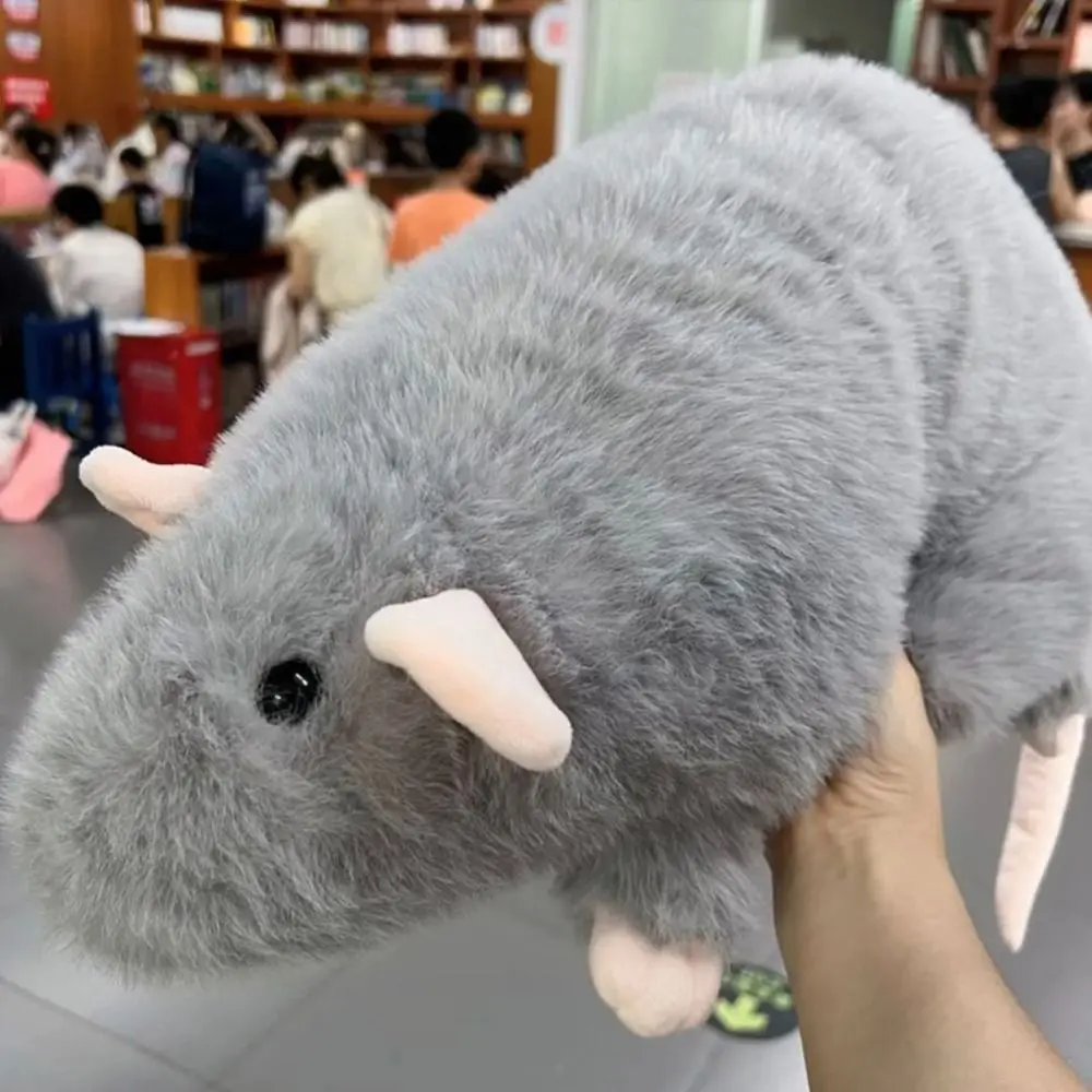 Nette 35/50 cm Maus Puppe Cartoon Plüsch Blume Zweig Ratte Puppe Weiche Übergroße Tier Figur Kinder Geschenk Geburtstag